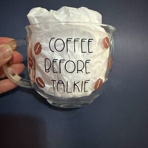 Hand crafted coffee mug